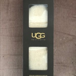 Ugg Sheepskin Insoles, White, authenticate size 9